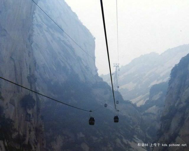 Mt. Huashan dangerous trail