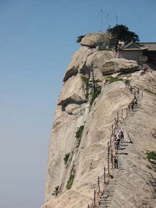 Mt. Huashan dangerous trail