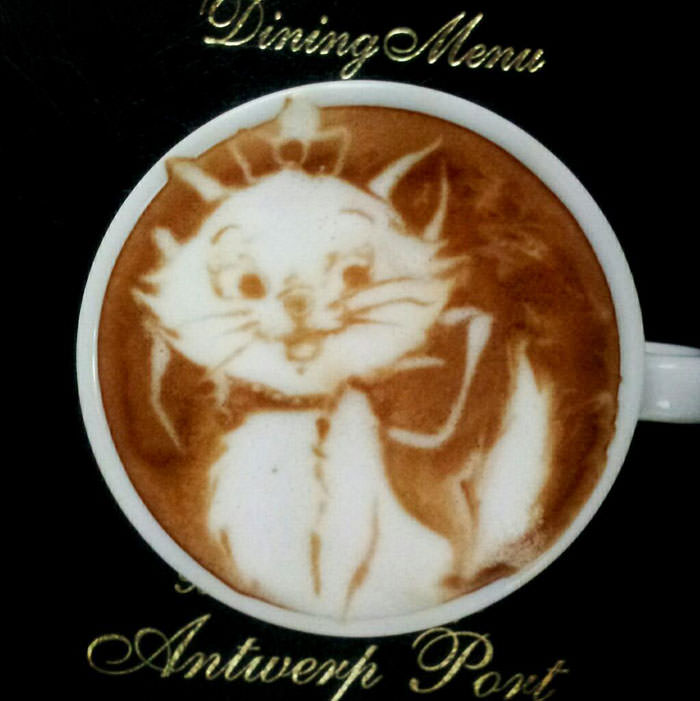 Latte art photos
