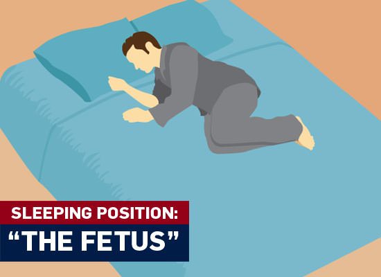 male sleeping positions