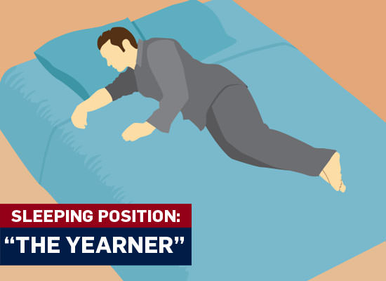 male sleeping positions