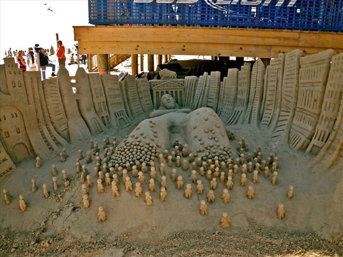 incredible sand sculptures