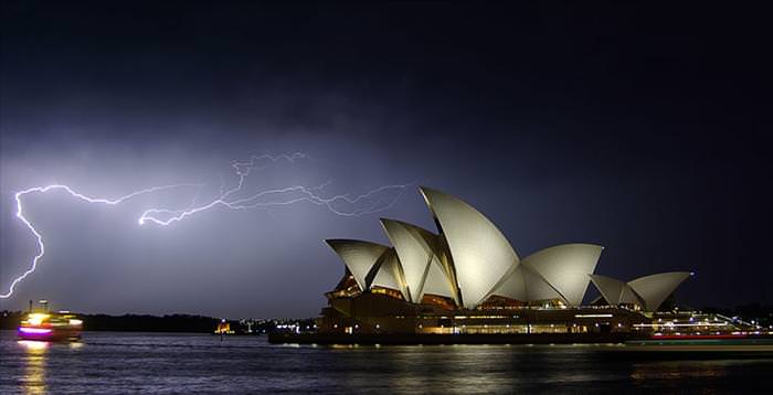 lightning strikes