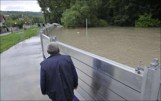 Europe flooded photos