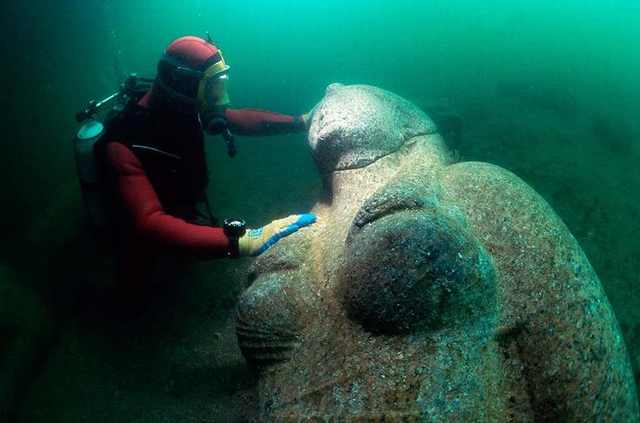 ancient submerged egyptian city