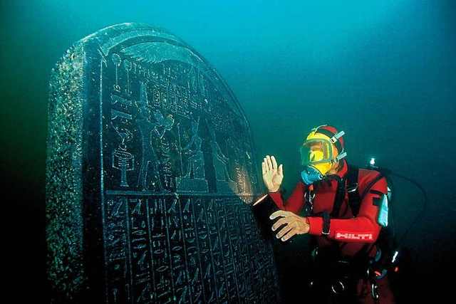 ancient submerged egyptian city