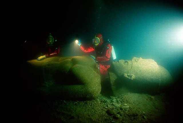 ancient submerged egyptian city