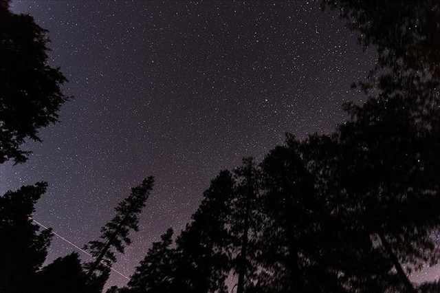 photos of camping under stars