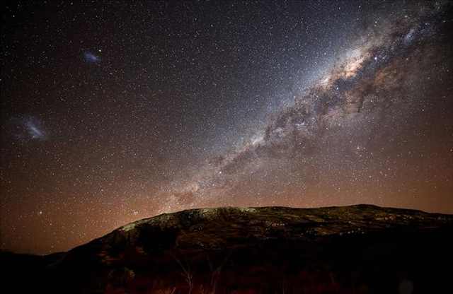 photos of camping under stars