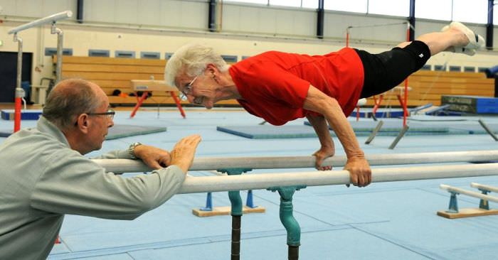 86 Year Old Gymnast
