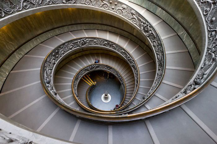 beautiful spiral staircase