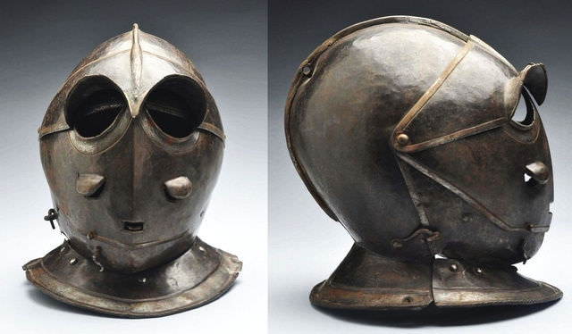 armored helmets