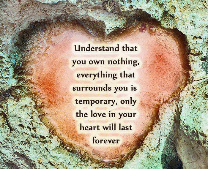 We Own Nothing Inspirational Quote Spirituality