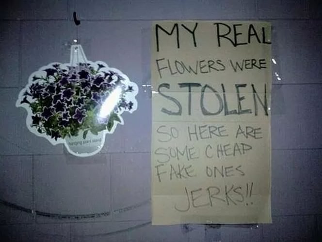 funny anti theft notes