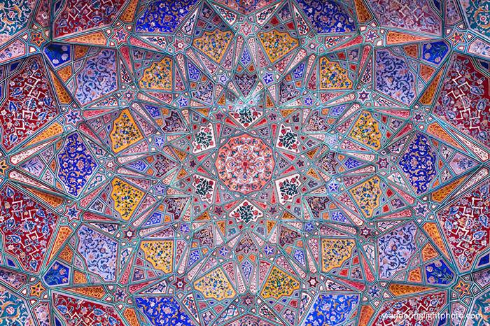 Incredible mosque ceilings