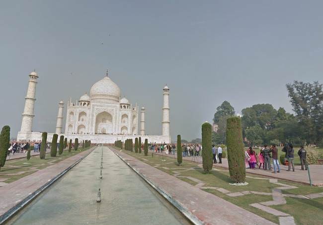12 Google Street View Places