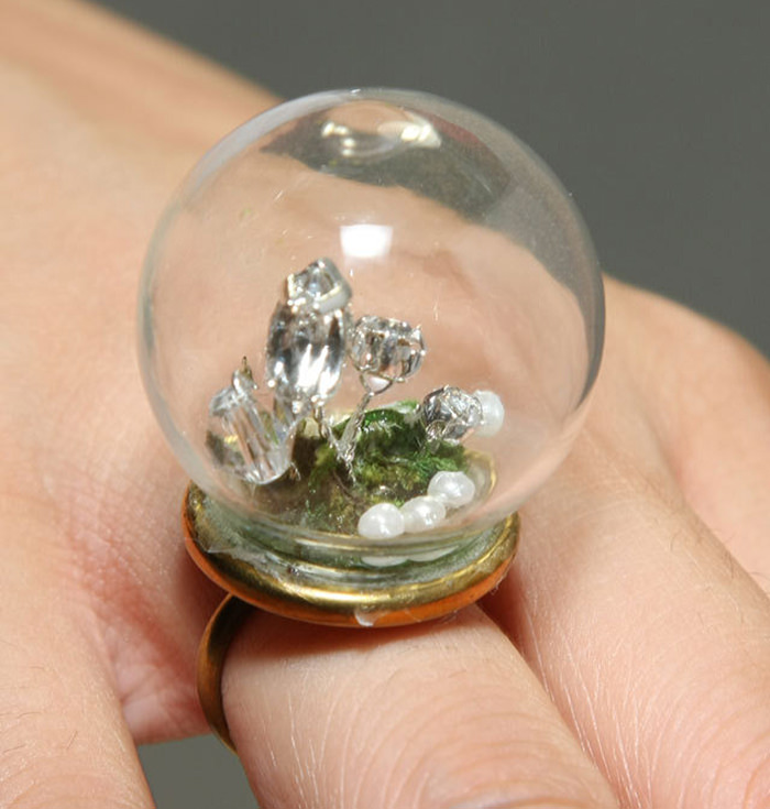 20 Glass Globe Rings That Will Leave You Dazzled!