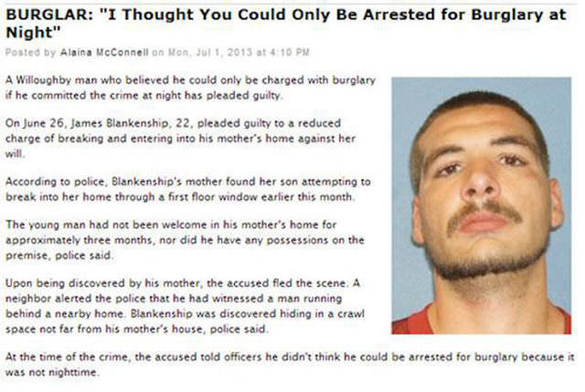 Could These Be the World's Dumbest Criminals?