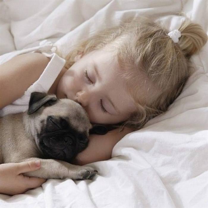 25 Cute Animals Bonding with Kids