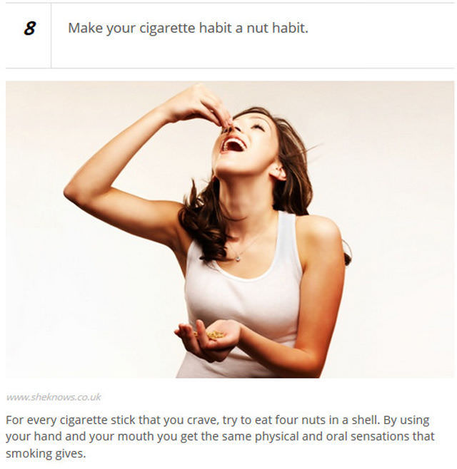 25 tips to stop smoking