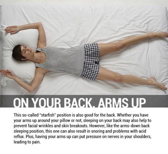 sleep positions health