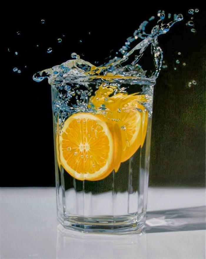 photo-realistic paintings