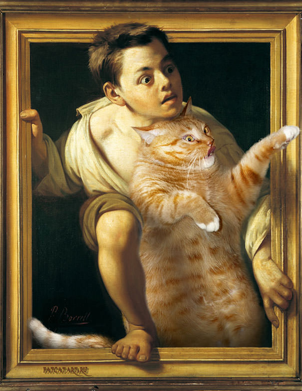 cat in art