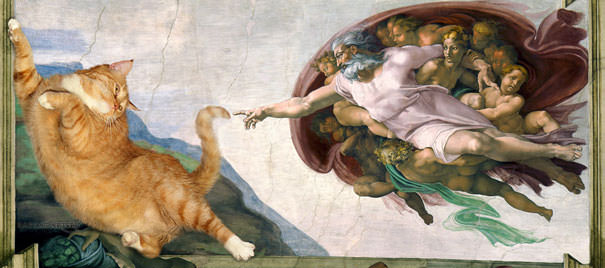 cat in art