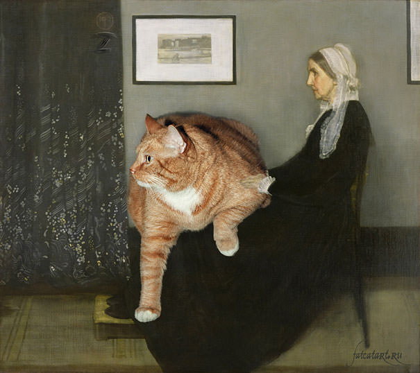 cat in art