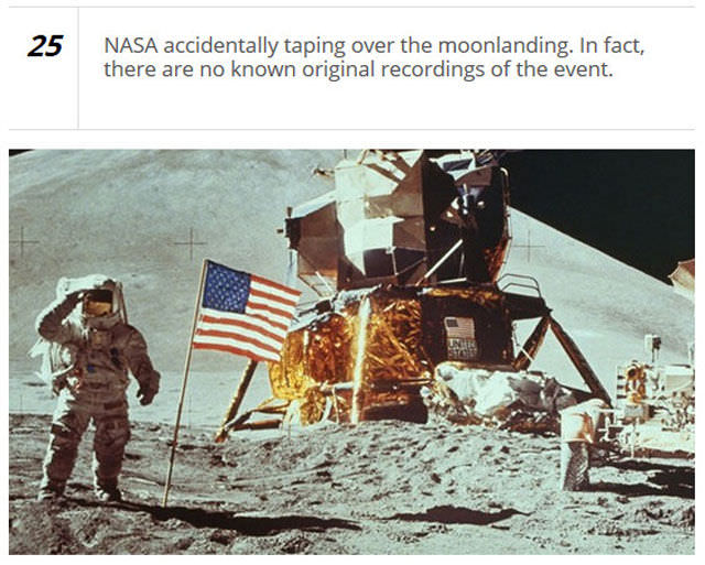25 Of The Biggest Mistakes Ever Made 