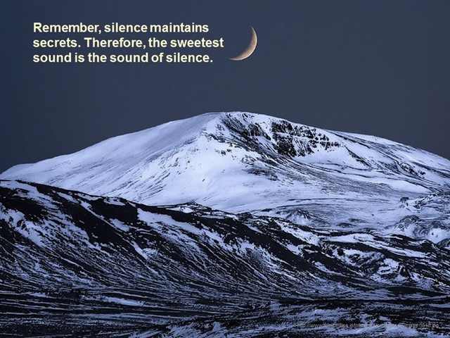 silence of the soul