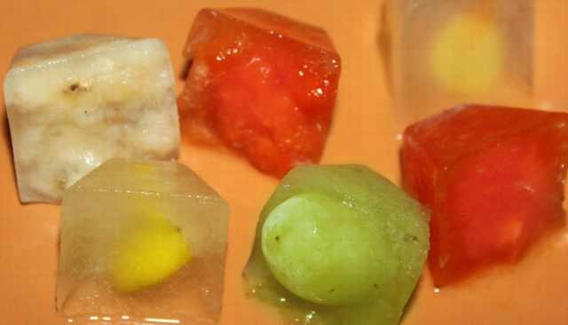 Fruit Ice Cubes