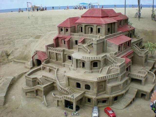 sand castles