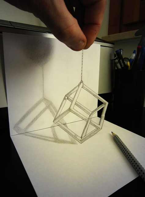 3D Pencil Drawings