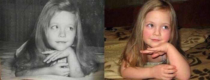 Mirror Image: 25 Images of Parents and Kids at the Same Age
