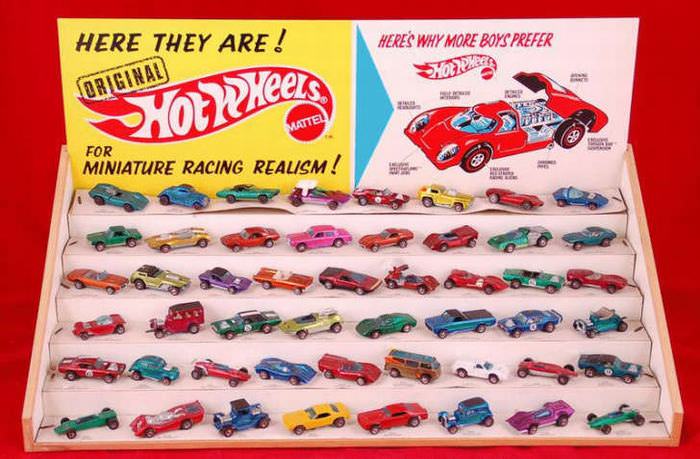 Nostalgic baby boomer toys and products