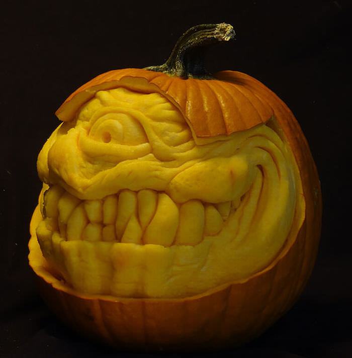 Jon Neill's Pumpkin Carvings.
