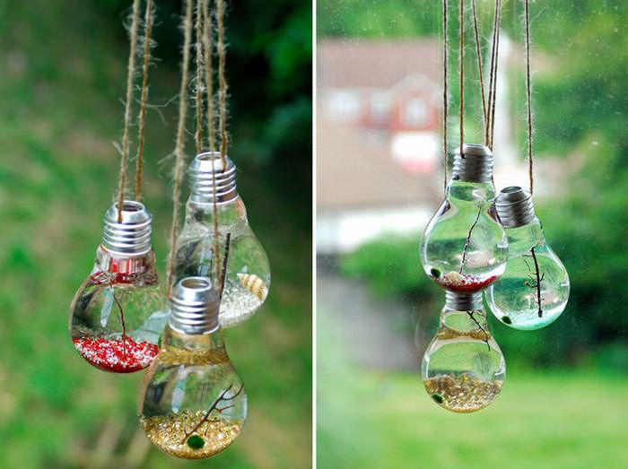 Light Bulb Recycling Ideas