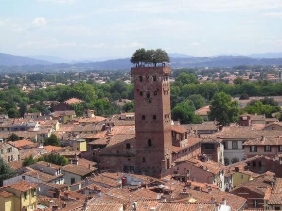 Unusual Towers Guinigi Tower, Lucca, Italy