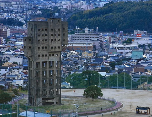 Unusual Towers Shime Tower, Fukuoka, Japan