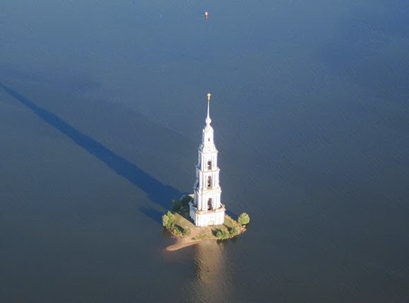 Unusual Towers Kalyazin Bell Tower, Russia