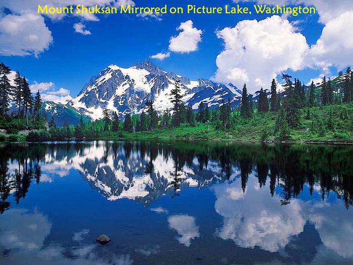 peaceful lakes photo