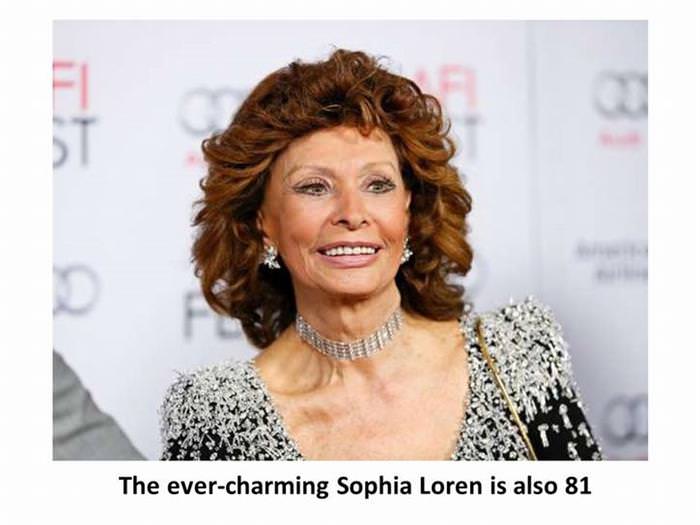 celebrities over 70