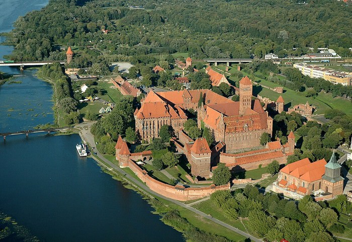 Poland town of Malbork