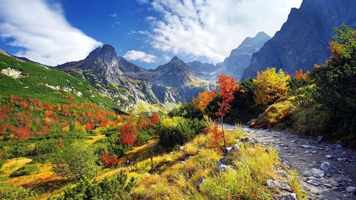 Poland Tatra Mountains day time