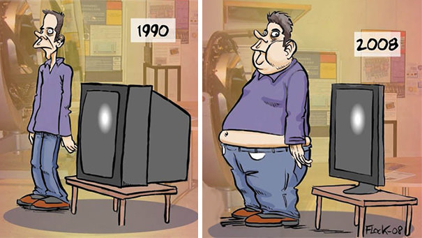 funny cartoons world changes