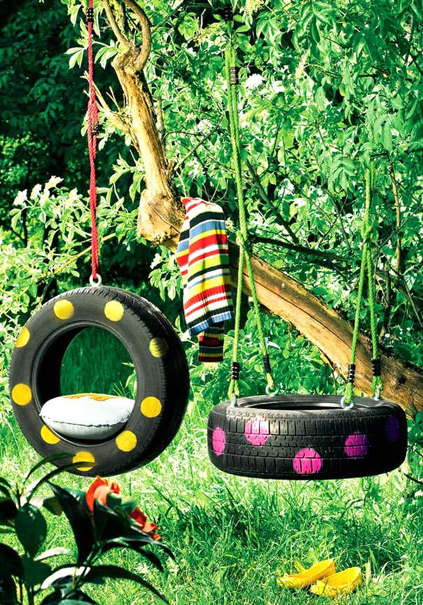 recycled tire ideas
