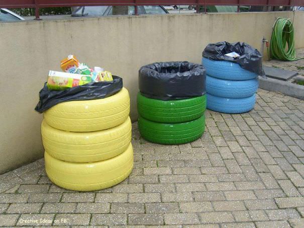 recycled tire ideas