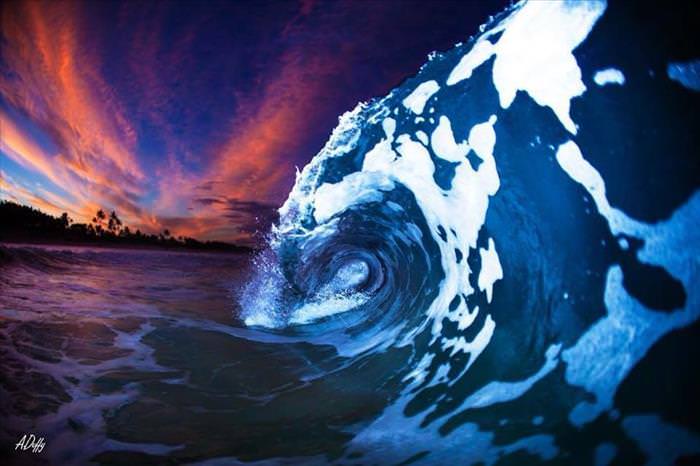 beautiful waves