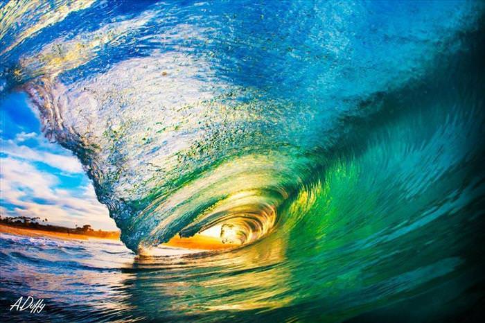 beautiful waves